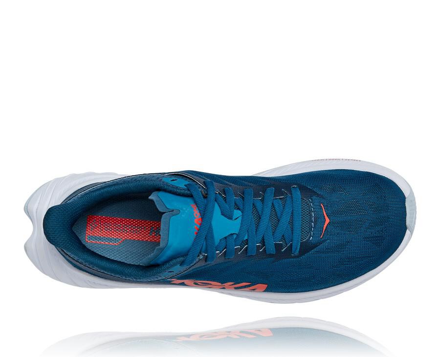 Hoka One One Løbesko Dame - Carbon X 2 - Mørkeblå/Hvide - 409275VLG